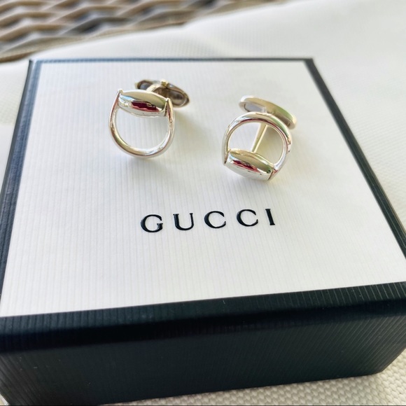 Gucci Horsebit Cuff Links NWT - Picture 11 of 16